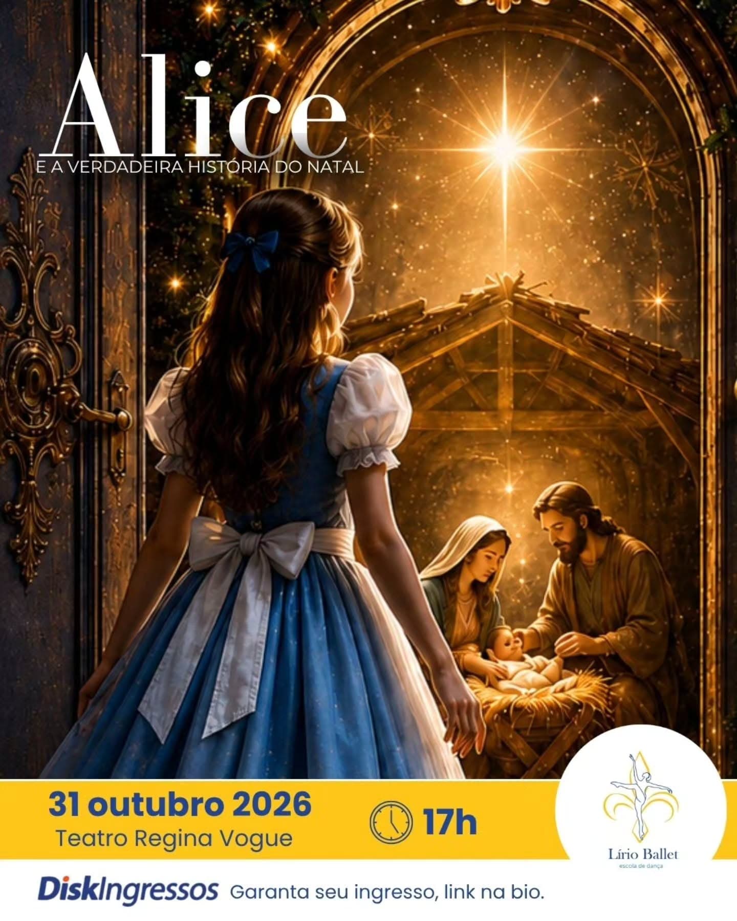 Alice e a Verdadeira História do Natal - Escola Lírio Ballet
